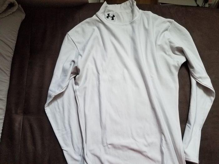 Sous pull Under Armour blanc L - photo numéro 1