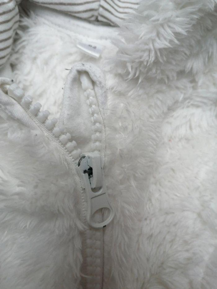 Veste manteau peluche bébé mixte - photo numéro 3