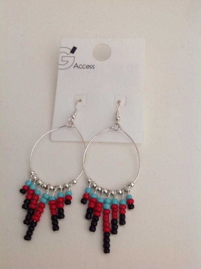 Boucles d'oreilles perles