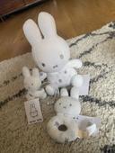 Ensemble Miffy peluche, hochet et jouet dentition neufs