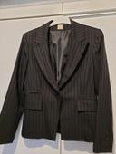 Blazer femme noir