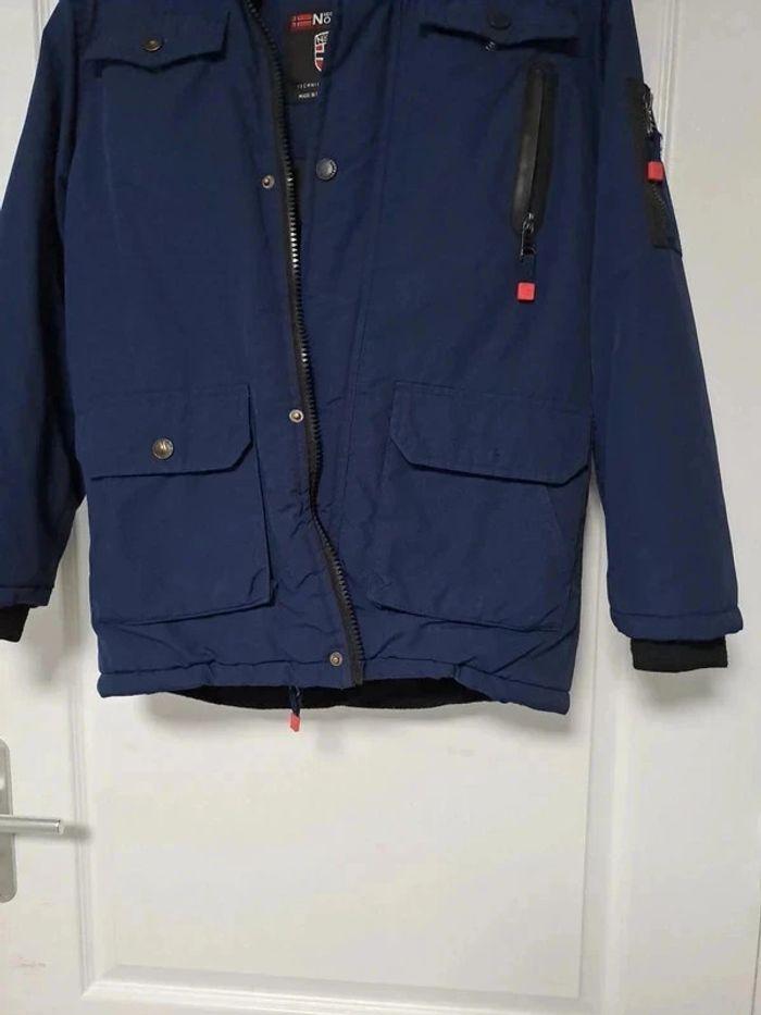 Blouson garçon bleu - photo numéro 3