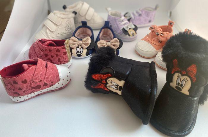 Lot de 6 paires chaussures bébé disney