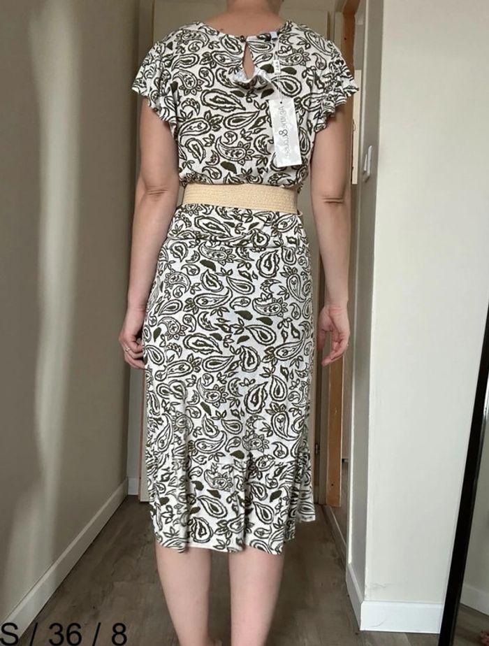 Robe midi écrue Agathe&Louise taille 36 💖 - photo numéro 7