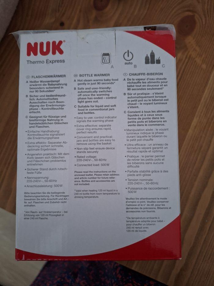 Nuk Chauffe biberon 2 en 1 - photo numéro 2