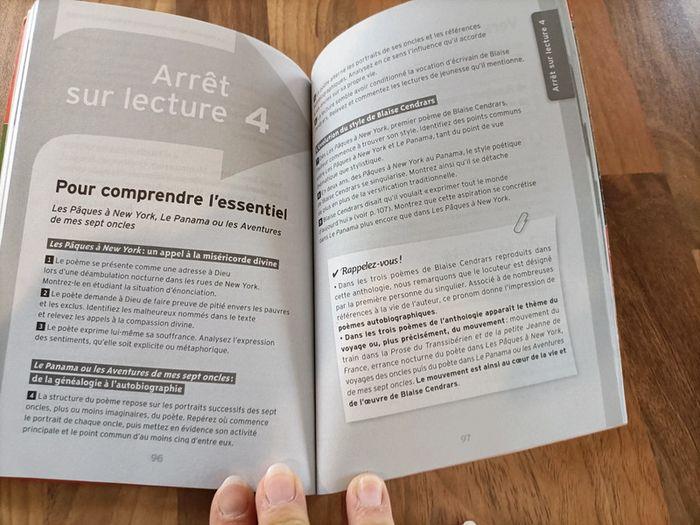 Livre Prose du Transibérien de Blaise Cendars Bac français 📚 - photo numéro 5