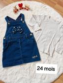 Ensemble robe jean