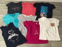 Lot t shirts manches courtes fille 6 ans