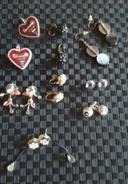 Lot boucles d’oreilles