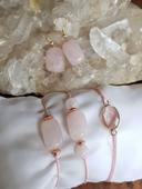 Créations en quartz rose