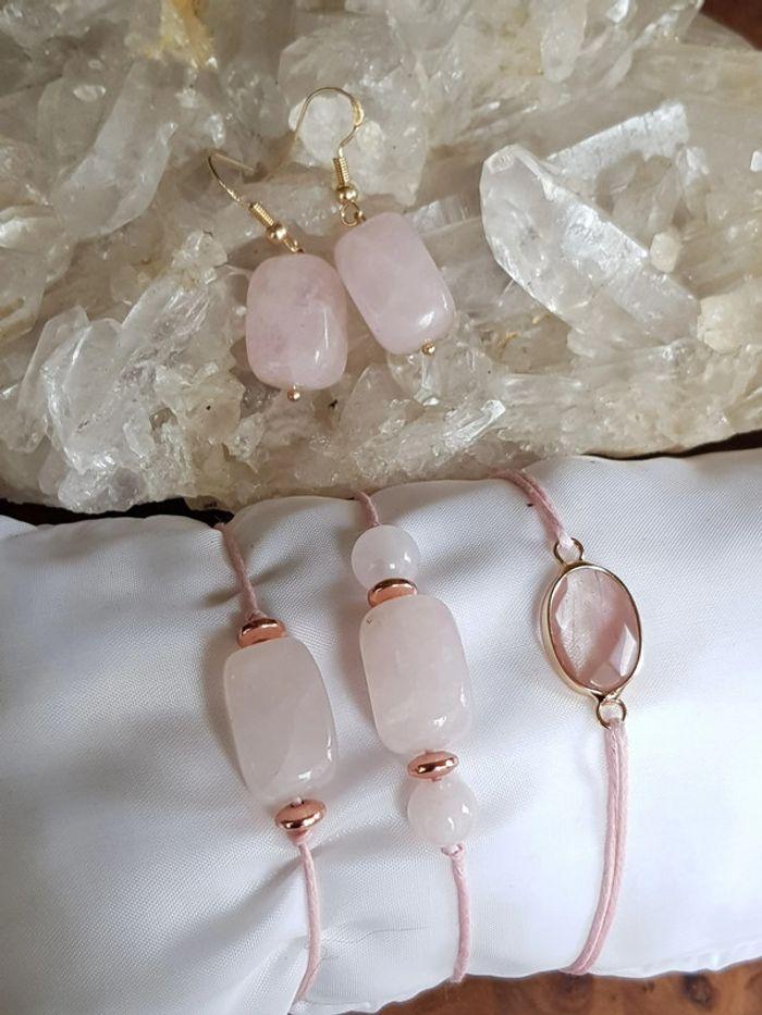 Créations en quartz rose