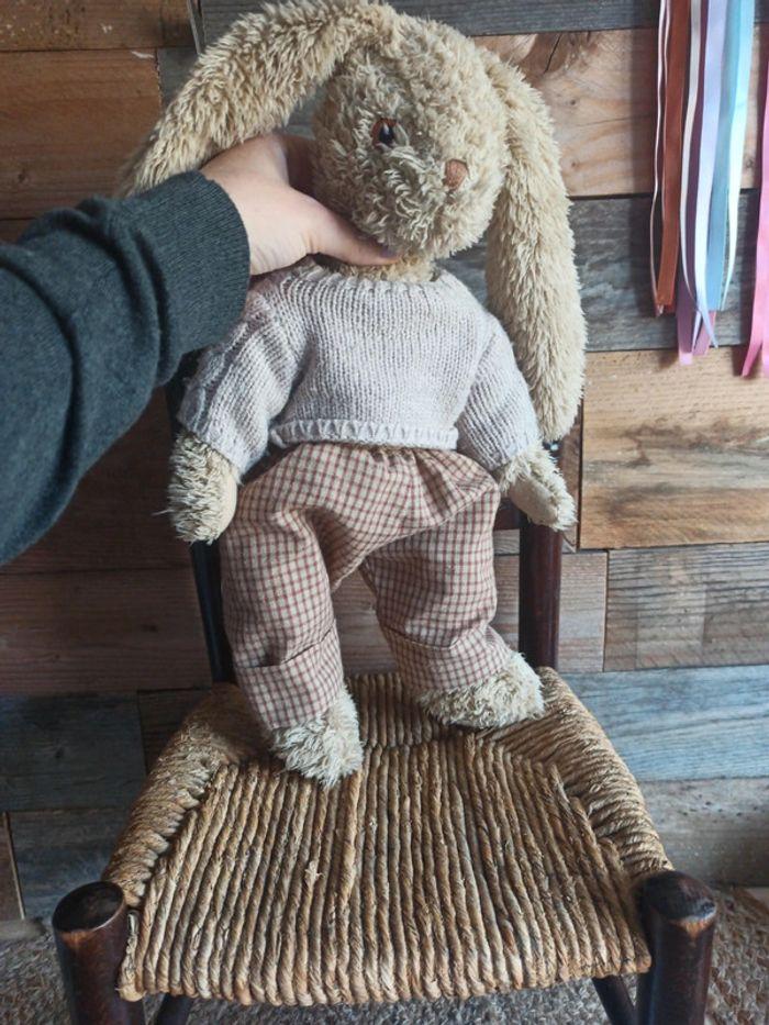 peluche lapin jours heureux tbe - photo numéro 3