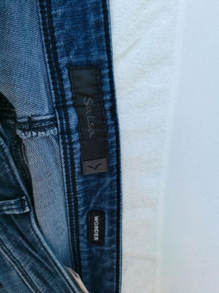 Jeans Salsa bleu taille 36 - photo numéro 3