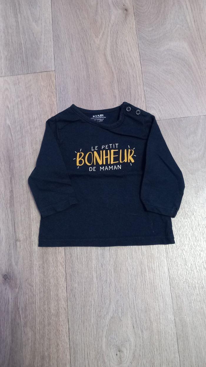 T-shirt à manches longues pour bébé - photo numéro 1