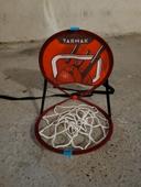 Panier de basket mural Transportable rouge