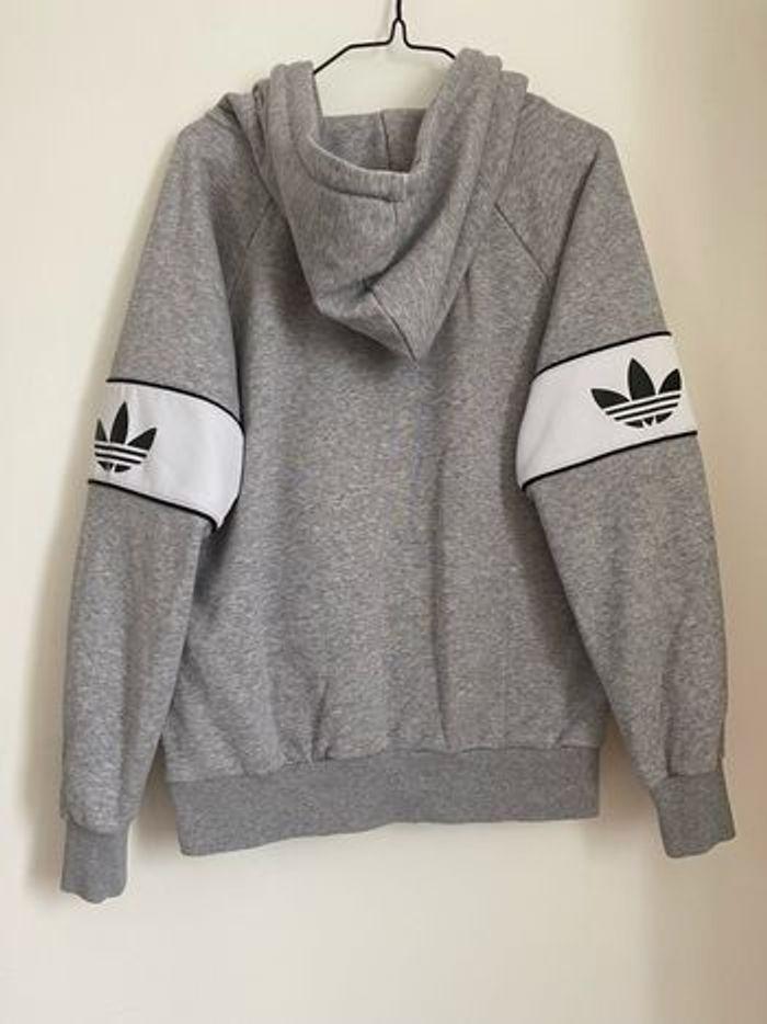 Pull adidas gris en coton femme adidas originals - photo numéro 9