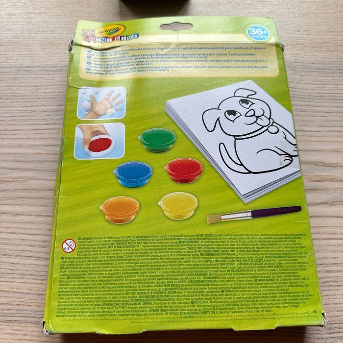 Crayola minikids kit de peinture lavable anti renversement - photo numéro 2