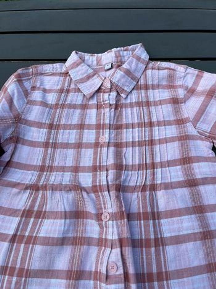 chemise tunique a manches longues fille 4 ans - photo numéro 1