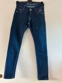 Jean skinny avec strass