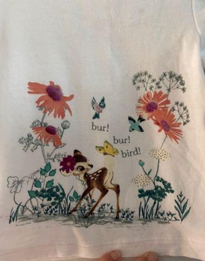 Tee-shirts manche longue Bambi Disney 6 mois - photo numéro 5