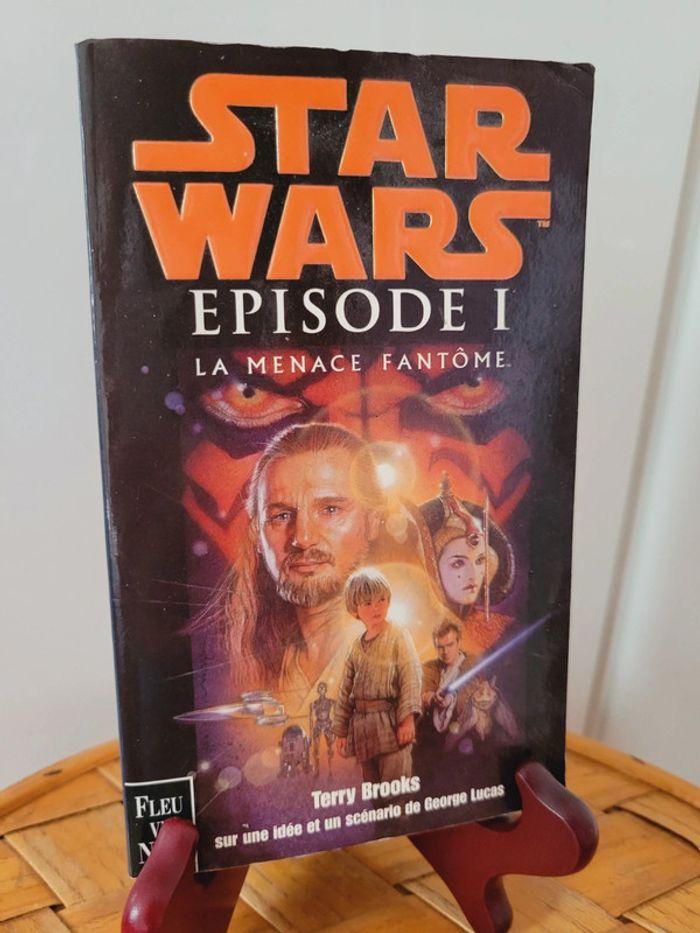 Livre roman Star Wars canon Episode 1 la menace fantôme Lucas Films Books éditions Fleuve noir - photo numéro 1