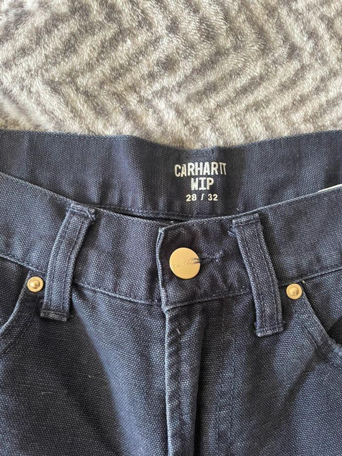 Pantalon bleu Carhartt - photo numéro 3