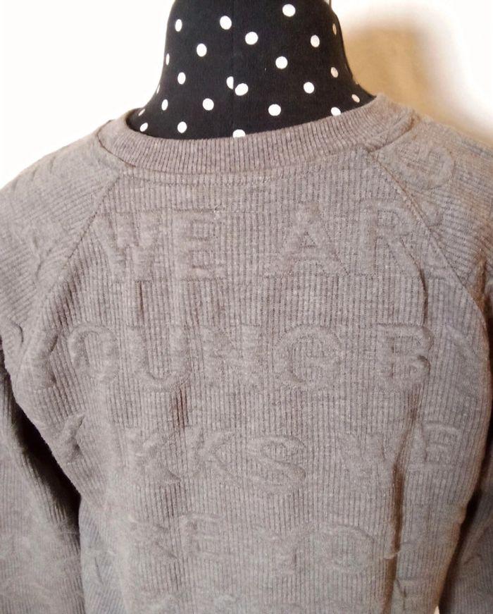 Pull/sweat gris IKKS We are young taille S - photo numéro 6