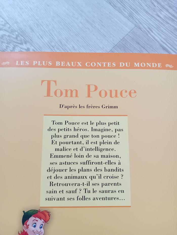 Livre Tom pouce raconté par marlene jobert - photo numéro 2