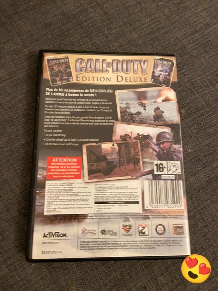 🧩 call of dutty deluxe  PC bon état 🧩 - photo numéro 3