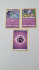 3 cartes Pokemon neuves