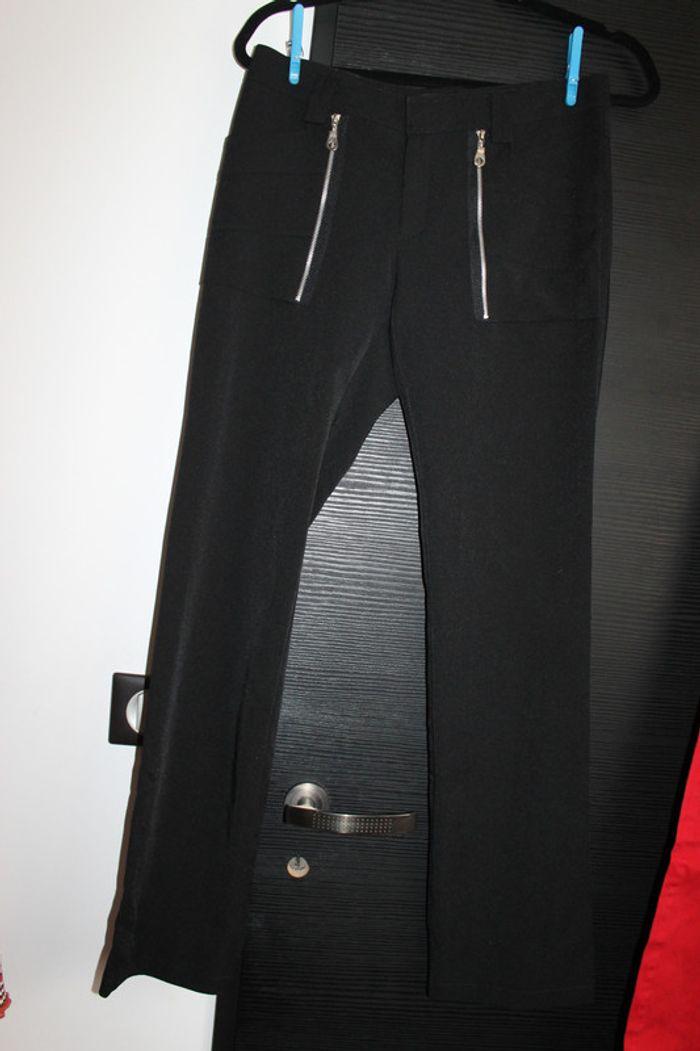 pantalon noir taille 1(36) peu porté - photo numéro 5