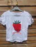 Tee shirt enfant fraise