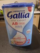 Lait gallia ar 2 neuf