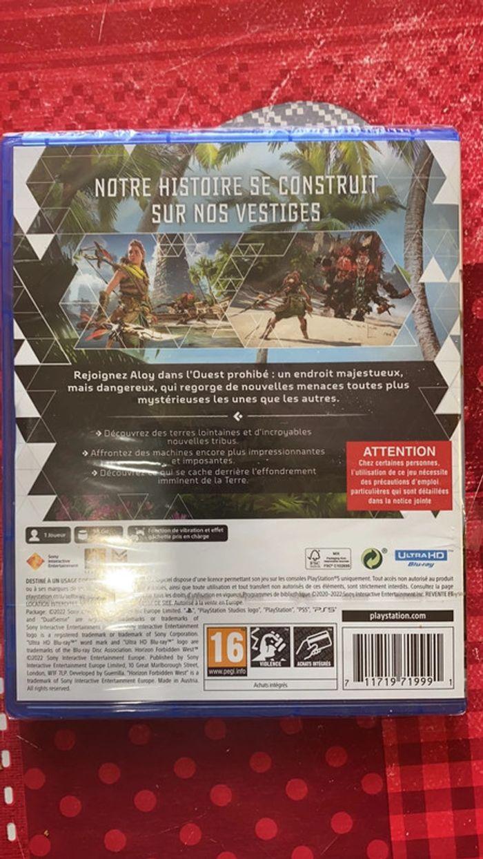 Jeux PS5 Horizon II Forbidden west - photo numéro 2