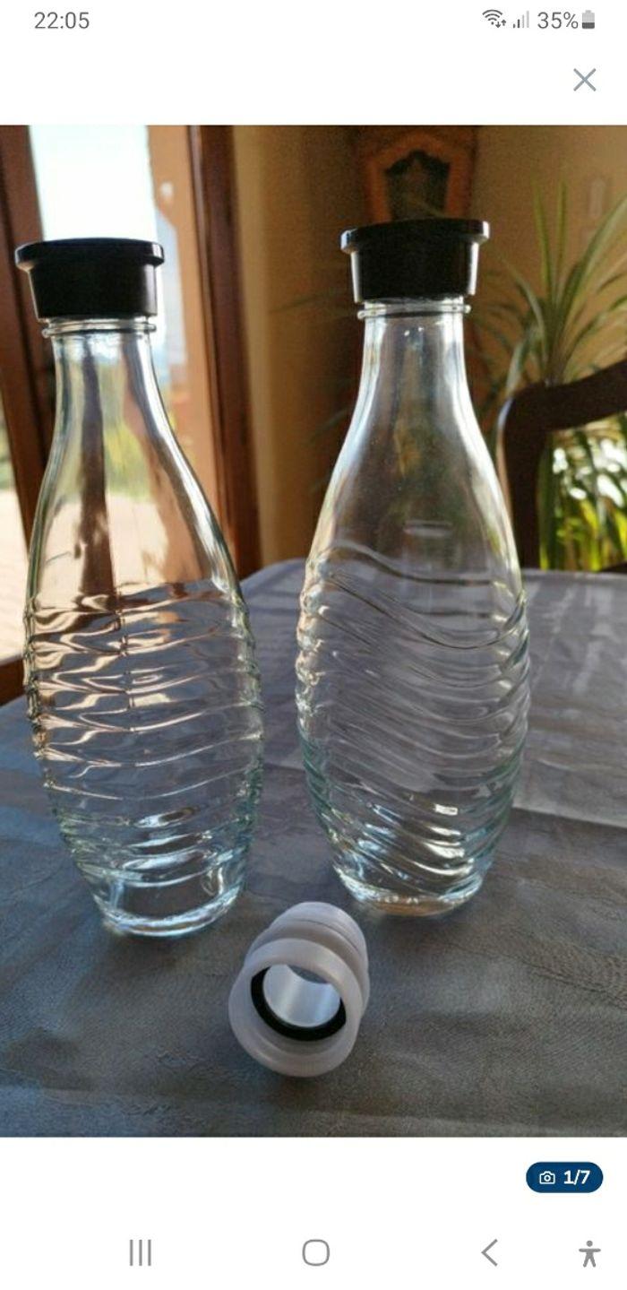 Bouteilles sodastream avec adaptateur - photo numéro 1