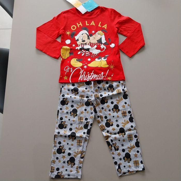 Pyjama minnie Noël fille 3 ans