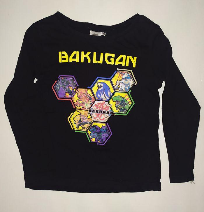 T shirt manches longues enfant Bakugan - photo numéro 1