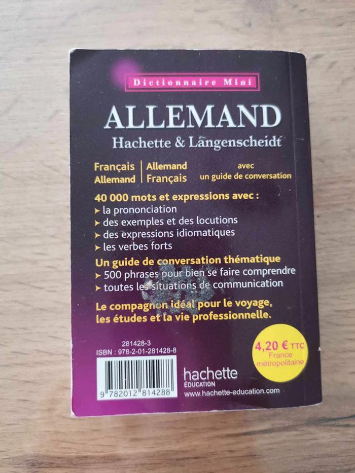 mini dictionnaire allemand-français - photo numéro 2