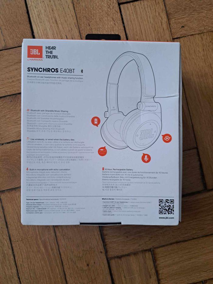 Casque JBL Bluetooth Synchros E40BT - photo numéro 3