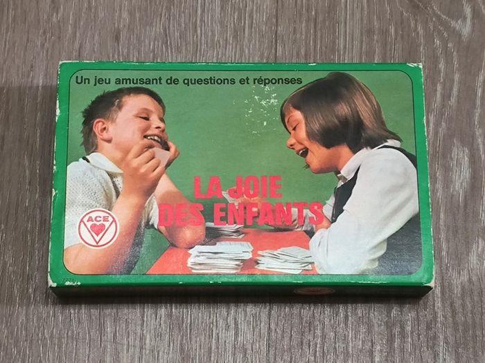 Vintage très rare Jeu ACE la joie des enfants - photo numéro 1