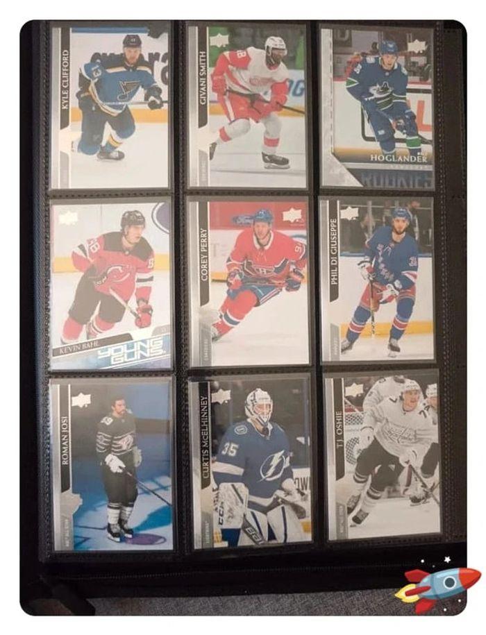 Lot 9 cartes Hockey - photo numéro 1