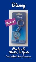 Porte-clés génie de la lampe d'Aladin Disney Classic