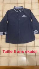 Chemise manches longues