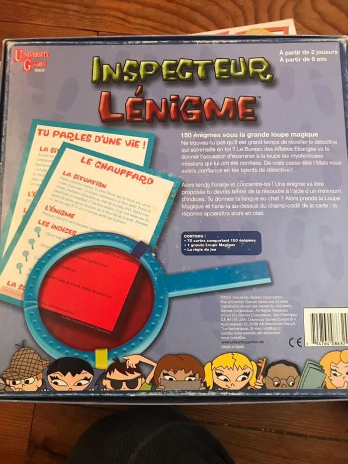 Inspecteur l’énigme - photo numéro 2