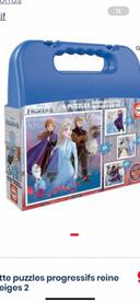 Lot puzzle Disney la reine des neiges