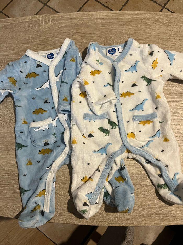 Lot deux pyjama mots d’enfants - photo numéro 1