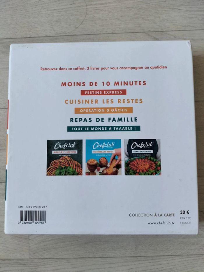 Coffret livres Chef Club - photo numéro 3