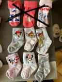 Lot 6 paires de chaussettes Disney T19/22