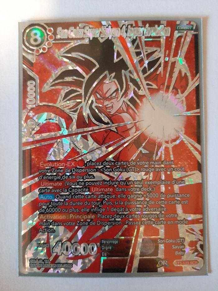 Carte DBS Secret Rare BT3-123 SCR en français - photo numéro 1