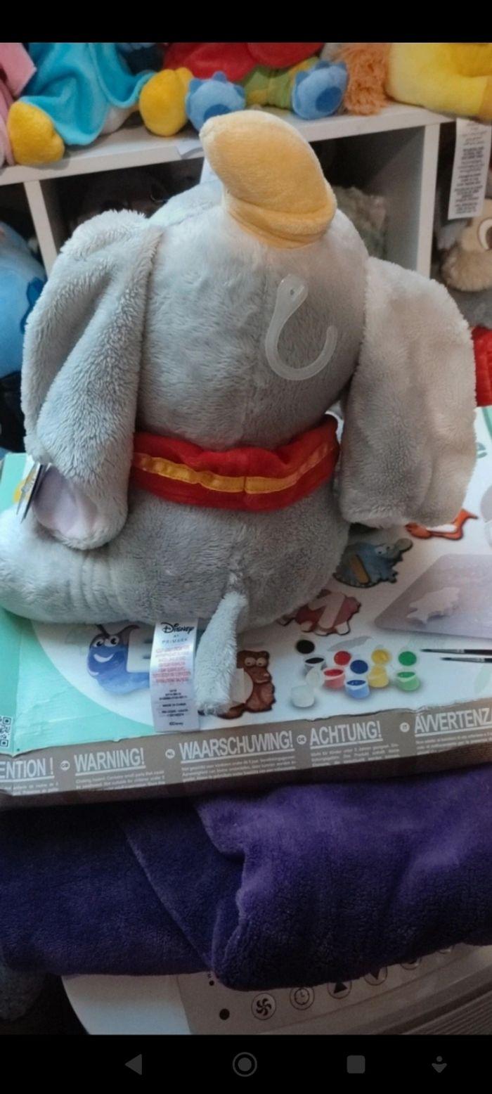 Peluche dumbo lumière et mélodie - photo numéro 2